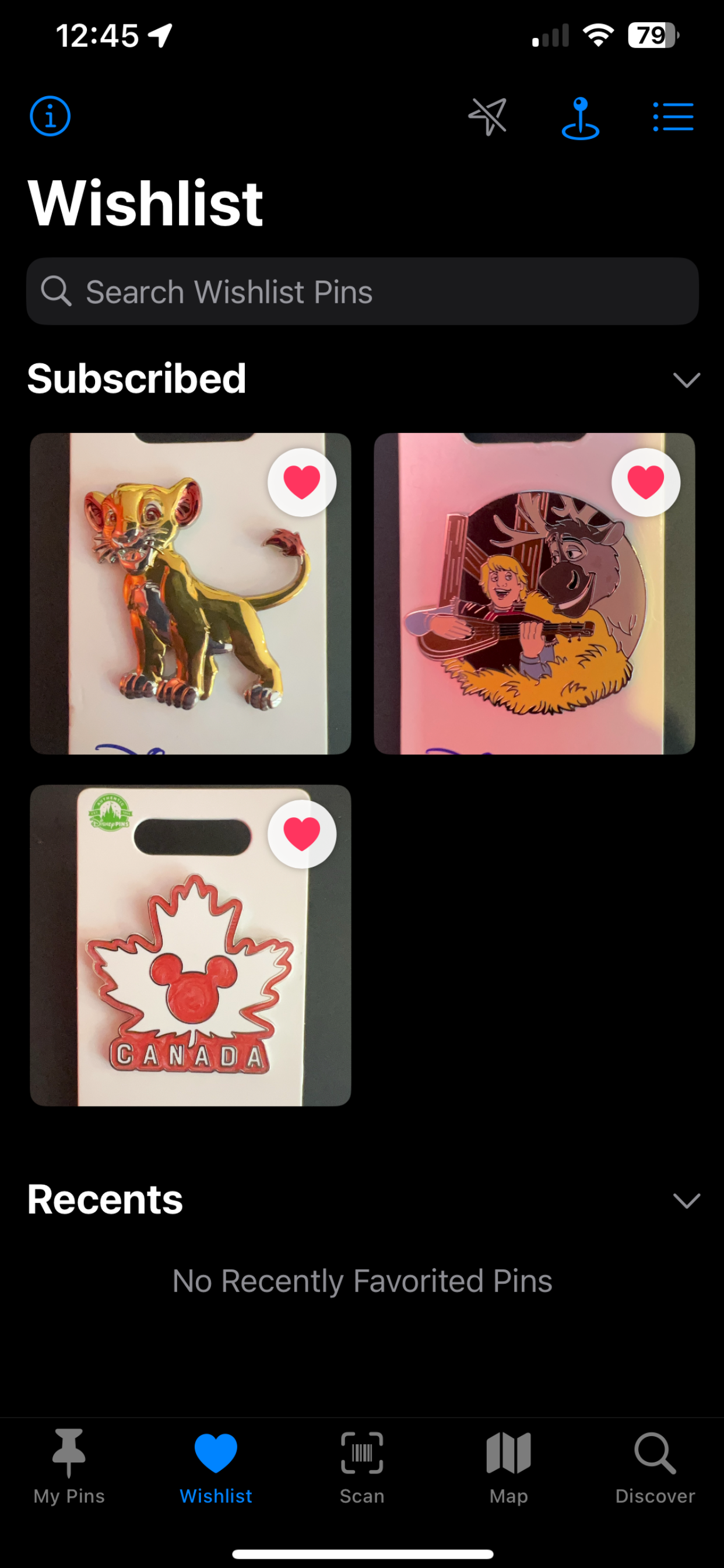 PinCove Wishlist